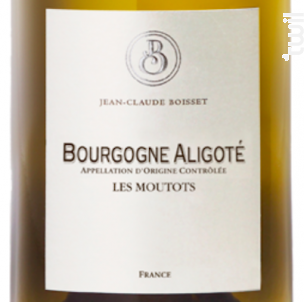 Bourgogne Aligoté Les Moutots - Jean-Claude Boisset - 2022 - Blanc