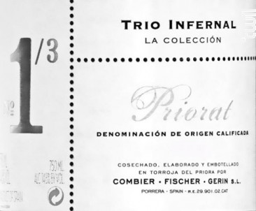 PRIORAT 1/3 - Trio Infernal - 2003 - Rouge