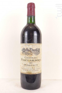 Château Fontarney - Denis Lurton - Château DESMIRAIL - 1987 - Rouge