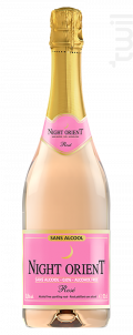Rosé pétillant - Sans alcool - Night Orient - Non millésimé - Effervescent