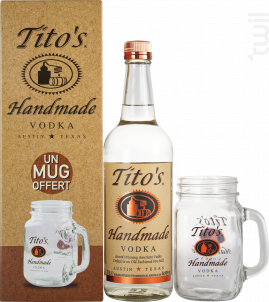 Tito's Handmade Vodka + 1 Mug - Tito's - Non millésimé - 