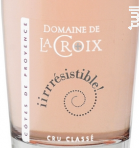 Irrésistible - Domaine de la Croix - 2021 - Rosé