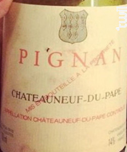 Pignan - Château Rayas - 2012 - Rouge