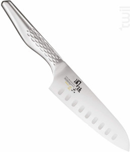 Couteau Santoku Alvéolé Shoso 16.5cm - kai -  - 