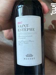 saint-estephe - Château Meyney - 2017 - Rouge