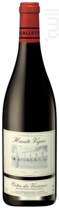 Haute Vigne - Domaine Gallety - Non millésimé - Rouge
