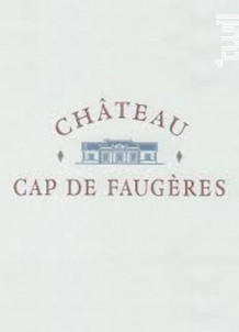 Château Cap de Faugères - CHATEAU CAP DE FAUGERES - 2018 - Rouge