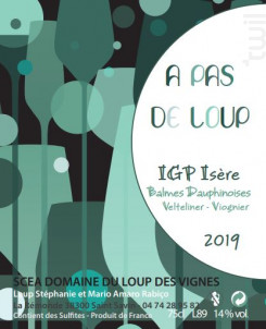 A pas de Loup - Domaine du Loup des Vignes - 2019 - Blanc