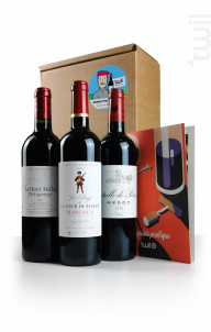 Coffret Bordeaux Rive Gauche - Domaine TWIL - Non millésimé - Rouge