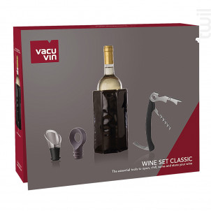 Coffret Pour Le Vin Set Classic 4 Pièces - vacuvin -  - 