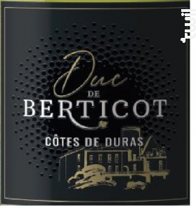 Duc de Berticot - Berticot - 2021 - Rouge
