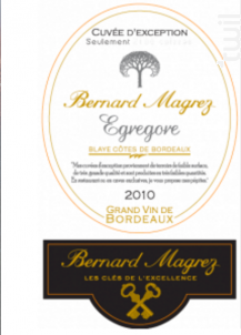 Egrégore - Bernard Magrez - 2013 - Rouge