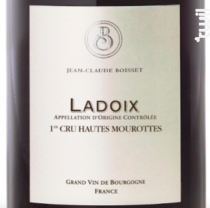 Ladoix Premier Cru Les Hautes Mourottes - Jean-Claude Boisset - 2017 - Rouge