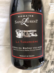 La Tamardière - Domaine Saint Laurent - 2019 - Rouge