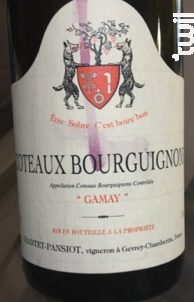 Coteaux Bourguignons - Geantet Pansiot - 2020 - Rouge