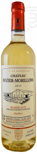 Château ROZIER-MORILLONS - Bordeaux Moelleux - Vignobles Crachereau - 2015 - Blanc