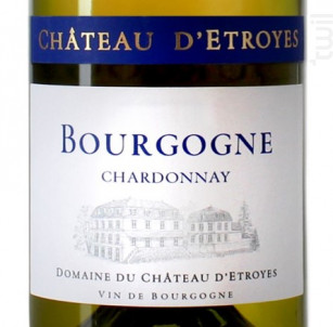 Bourgogne Chardonnay - Château d'Etroyes - 2018 - Blanc