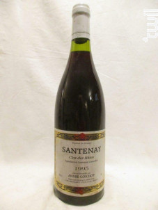 Santenay Clos Des Hâtes - La Maison André Goichot - Naudin Tiercin - 1995 - Rouge
