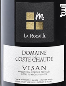 La Rocaille - Domaine de Coste Chaude - 2019 - Rouge