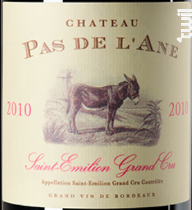Château Pas de l'âne - Château Pas de l’Ane - 2011 - Rouge