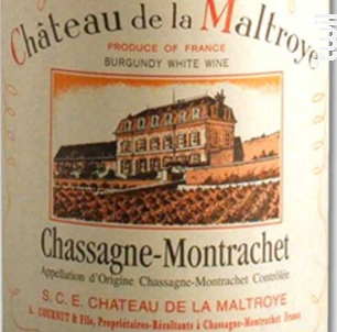 Chassagne-Montrachet - Château de la Maltroye - 2020 - Blanc