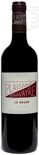 Le Rouge - Domaine Plaisance Penavayre - 2021 - Rouge