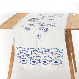 Chemin De Table Helios 45x150 Cm - Amadeus -  - 