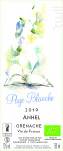 Page Blanche - Clos de l'Anhel - 2020 - Blanc