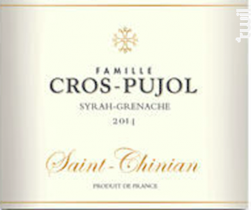Saint Chinian - Famille Cros-Pujol - Château Grézan - 2019 - Rouge