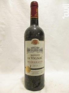 Batiste de vignac - Batiste de Vignac - 2011 - Rouge