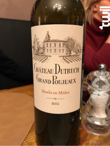 Château Dutruch Grand Poujeaux - Château Dutruch Grand Poujeaux - 2012 - Rouge