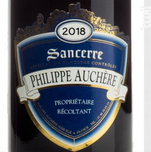 Sancerre - Philippe Auchère - 2018 - Rouge