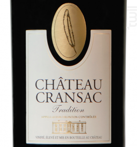 Tradition - Château Cransac - 2015 - Rouge