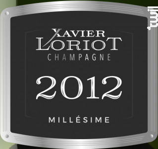 Millésime 2013 Brut - Champagne Xavier Loriot - 2013 - Effervescent