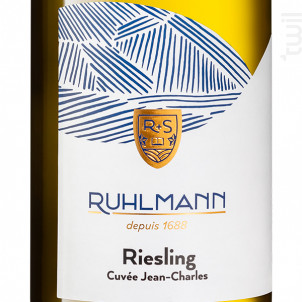 Riesling « Cuvée Jean-Charles » - Famille Ruhlmann Schutz - 2024 - Blanc