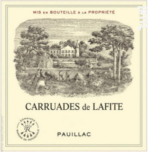 Carruades de Lafite - Domaines Barons de Rothschild - Château Lafite Rothschild - 2019 - Rouge