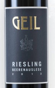 Geil Beerenauslese (demi bouteille) - GEIL - 2013 - Blanc