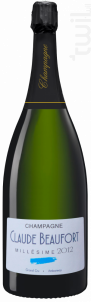 Ambonnay Grand Cru Millésimé - Champagne Claude Beaufort - 2012 - Effervescent