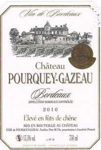 Château Pourquey Gazeau - Château Pourquey Gazeau - 1988 - Rouge