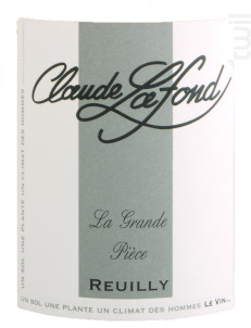 LA GRANDE PIECE - SARL CLAUDE LAFOND - 2017 - Rosé