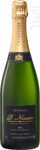 Cuvée Réserve - Champagne D.Massin - Non millésimé - Effervescent
