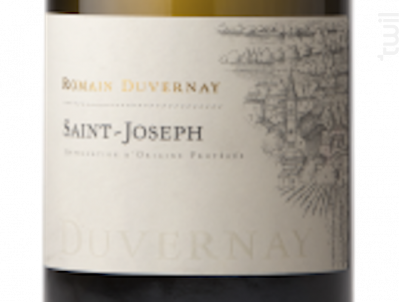 Saint-Joseph - Romain Duvernay - 2016 - Blanc