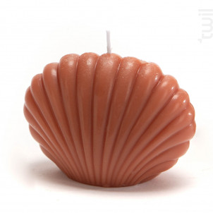 Bougie Coquillage Terra lot De 8 - Amadeus -  - 