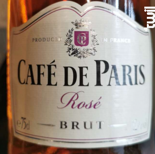 Café de Paris Rosé Brut - Pernod Ricard - Non millésimé - Effervescent
