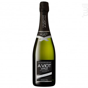 Brut Nature - Zéro Dosage - Champagne A. Viot & Fils - Non millésimé - Effervescent