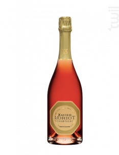 Rosé de saignée brut - blanc de noirs - Champagne Xavier Loriot - Non millésimé - Effervescent