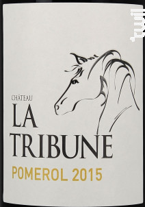 Château La Tribune - Château La Tribune - 2016 - Rouge