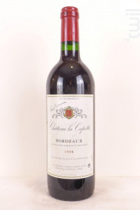 Savour Club Paul Bocuse - Château La Capelle - 1998 - Rouge