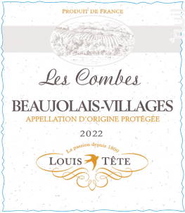 Les combes - Louis Tête - 2022 - Rouge