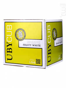 Uby Cub Blanc Sec 5l Bib - Domaine Uby - Non millésimé - Blanc